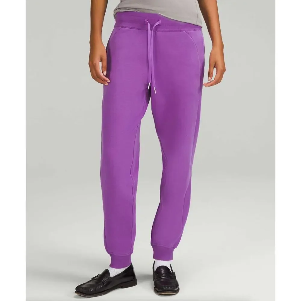 LULULEMON Scuba High-Rise Jogger Moonlit Magenta Purple {L26} - Picture 2 of 7